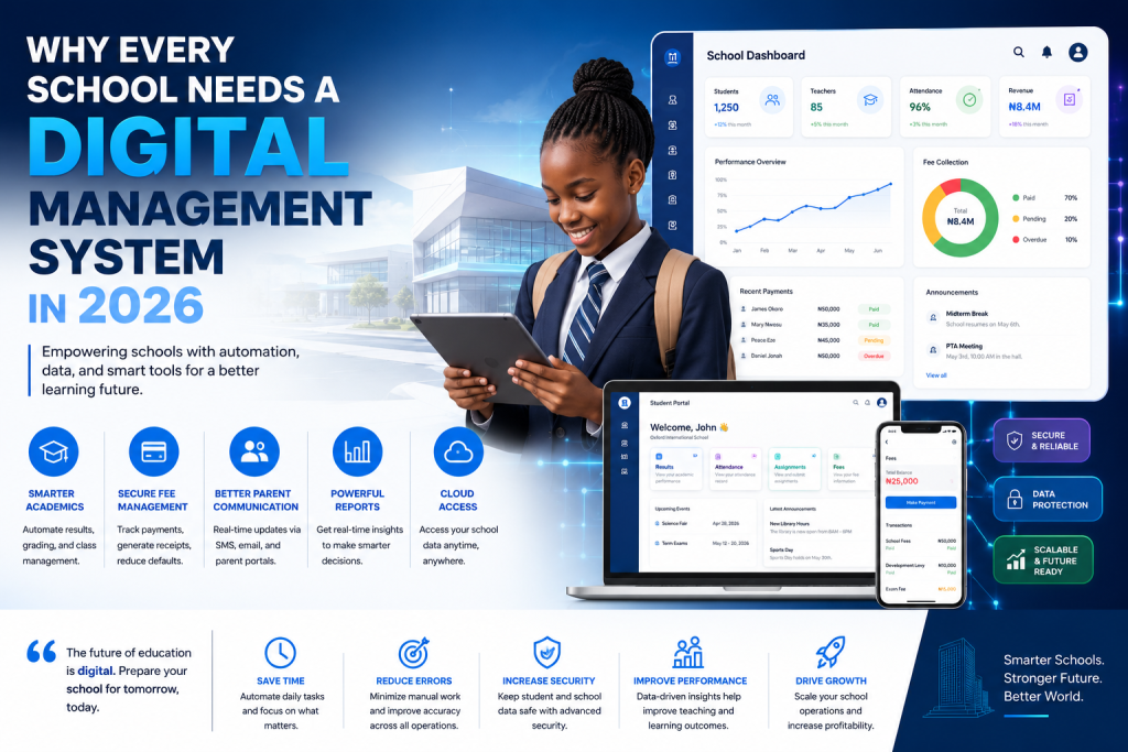 Why Every School Needs a Digital Management System in 2026